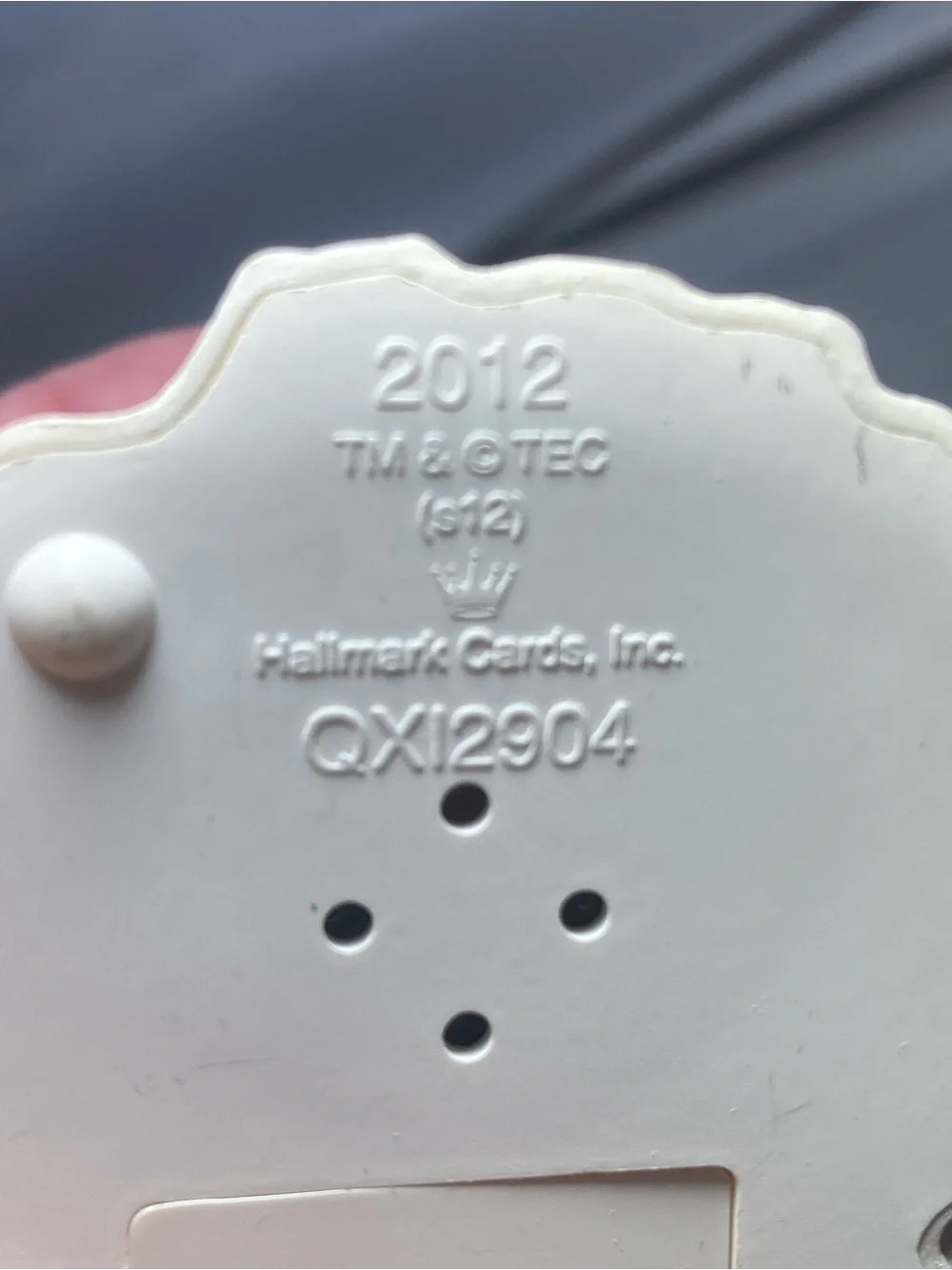 2012 Hallmark Ghostbusters Stay Puft Marshmallow Man Ornament